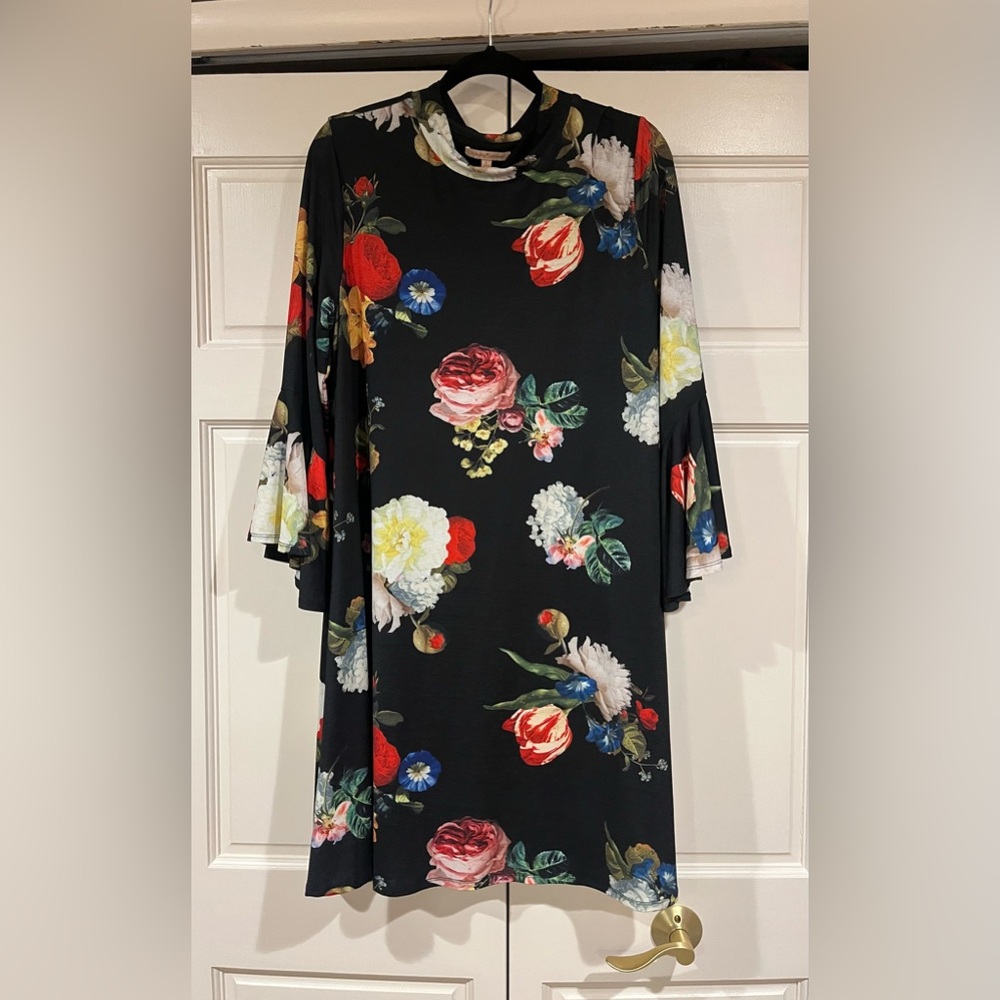 Gibson Latimer Floral Swing Dress - Size L